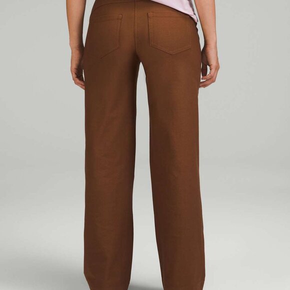 Lululemon City Sleek 5 Pocket Wide-Leg High-Rise Pant *Light Utilitech, size 24 - Picture 2 of 6